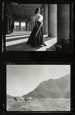 Lot 254 - Munkacsi (Martin, 1896-1963). A pair of contact prints on one sheet, circa 1930s