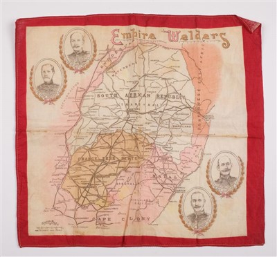 Lot 166 - Handkerchief. 1891 The Census-Taker and some things he wants to know, circa 1891