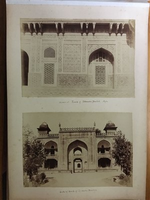 Lot 143 - India & Burma. An album of 43 mounted photographs, late 19th and early 20th century