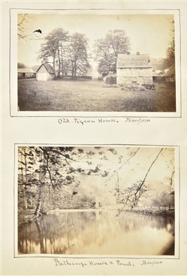 Lot 2 - Great Britain. Dupe (William Henry, 1824-1901). A photograph album of Thenford, c. 1850s-60s