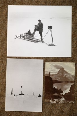 Lot 181 - Antarctica. Ponting (Herbert George). Nine photographs of the British Antarctic Expedition 1910-1913