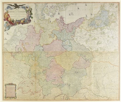Lot 124 - Germany. Delarochette (Louis Stanislas), Map of the Empire of Germany, 1794