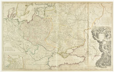Lot 146 - Russia & Poland. Moll (Herman), circa 1729