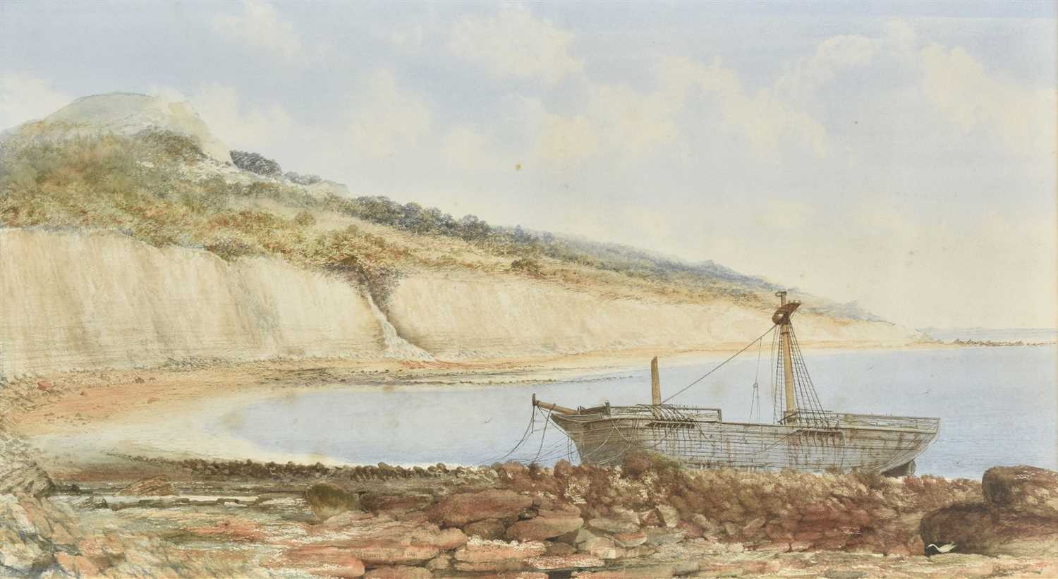 Lot 289 - Bennett (William, 1811-1871). Lyme Bay, 1869