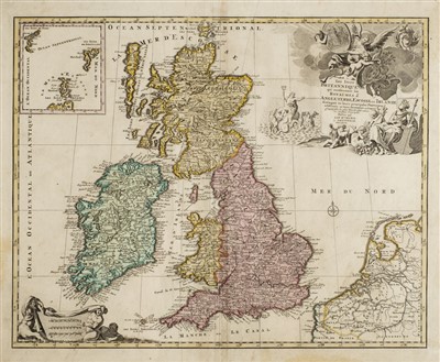 Lot 119 - British Isles, Homann (Johann Baptist), Magnae Britanniae, circa 1715