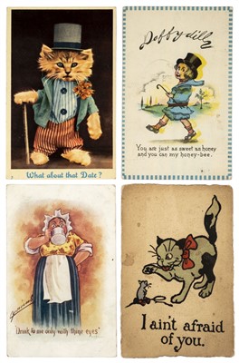 Lot 280 - Postcards. A group of approximately 900 assorted postcards, early to mid 20th century