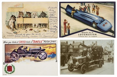 Lot 283 - Postcards. An assorted collection of approximately 2100 postcards, early to mid 20th century