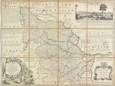 Lot 155 - Yorkshire. Bowen (Emanuel), Three maps, circa 1777