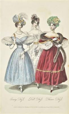 Lot 310 - Fashion & Costume. A mixed collection of approximately 175 prints, 19th century