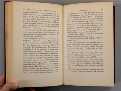 Lot 215 - Muirhead (J.T.) Ivory Poaching and Cannibals in Africa, 1st edition, 1933