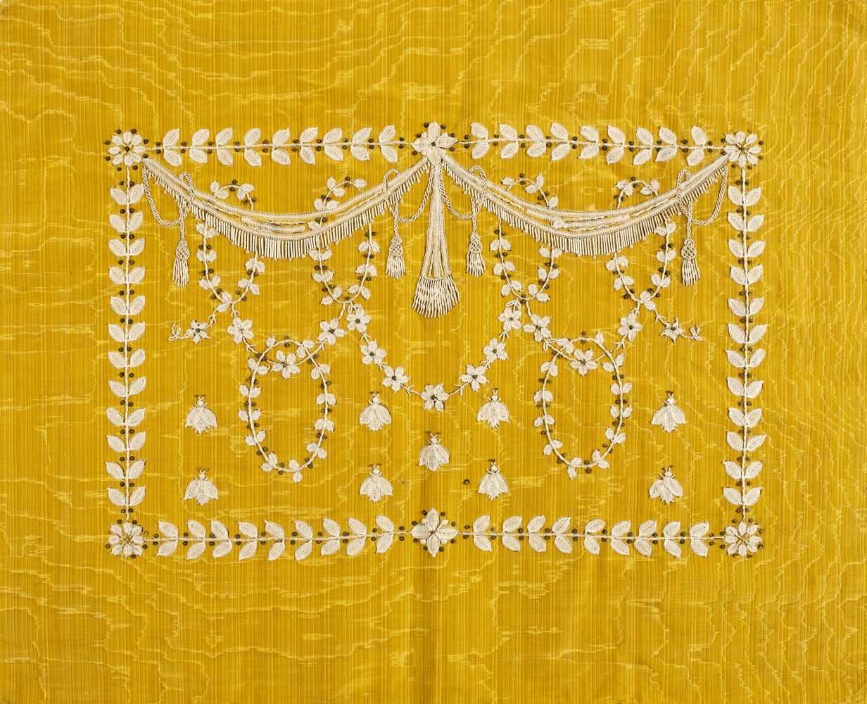 Lot 155 - Embroidery. A collection of embroidered fabrics, 19th-20th century