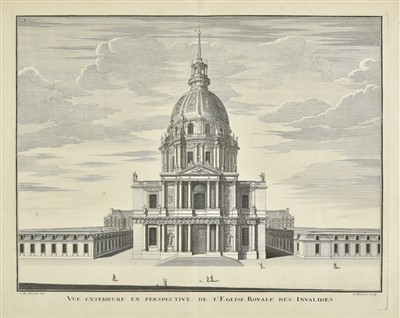 Lot 404 - Perau (Gabriel). Description Historique de l'Hotel Royal des Invalides, 1756