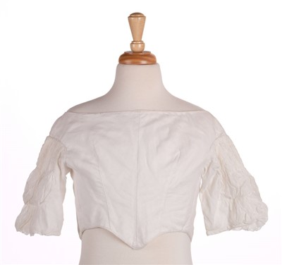 Lot 144 - Clothing. An 1840s bodice