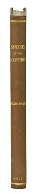 Lot 268 - Swann (H. Kirke). A Synopsis of the Accipitres, 2nd edition, one of 28 copies, 1921-2