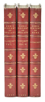 Lot 366 - Leech (John, illustrator). The Comic History of England, by Gilbert Abbott A'Beckett, 1847-8
