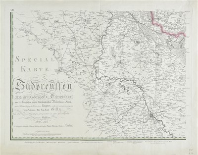 Lot 102 - Poland. Special Karte von Suedpruessen..., 1803