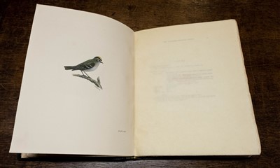 Lot 267 - Stonham (Charles). The Birds of the British Islands, 1st edition, 1906-11, rare hand-coloured copy