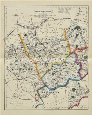Lot 197 - Walker (J. & C.), Hobson's Fox-Hunting Atlas, circa 1870