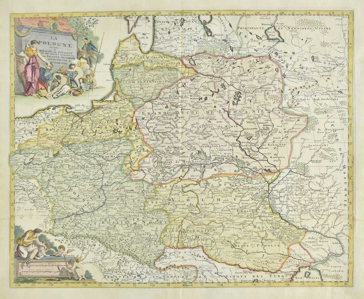 Lot 99 - Poland. Elwe (Jan Barend), La Pologne, [1792]