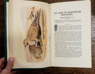 Lot 245 - Hume (Allan). The Game Birds of India, Burmah, and Ceylon, 1st edition, 1879-81