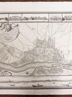 Lot 125 - Warsaw. Rizzi Zannoni (Giovanni), Plan de Varscovie..., 1772
