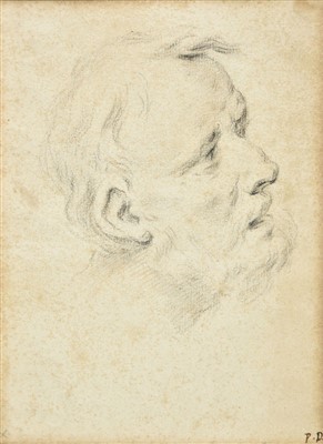 Lot 236 - Dandini (Pietro, 1646-1712). Study of a male head