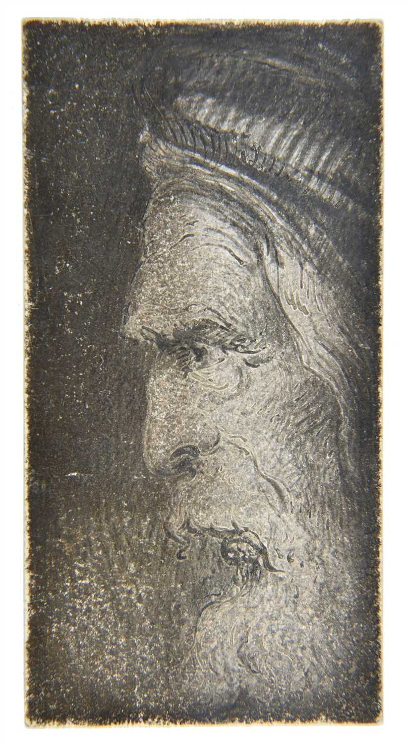 Lot 309 - Jones (John Edward, 1806-1862). Head of an Old Testament Prophet