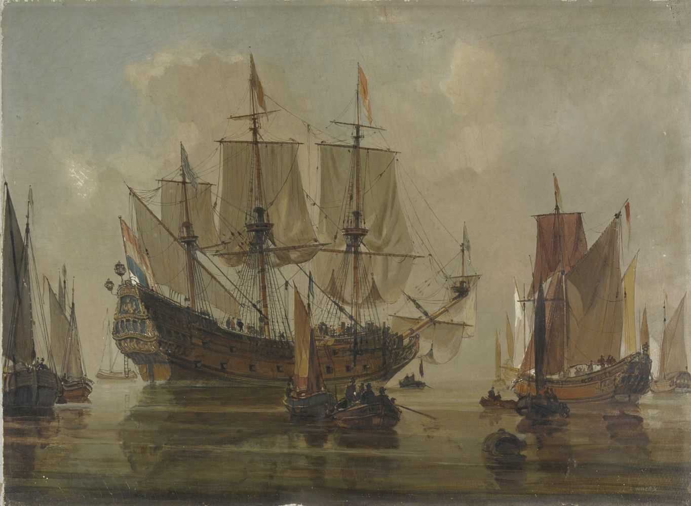 Lot 339 - Wilcox (Leslie Arthur, 1904-1982), Trading ships of Dutch East India Company