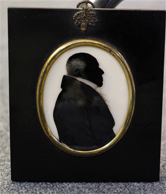 Lot 266 - Silhouette. Oval
Portrait of Harriet Ray (1807-1897), circa 1830s