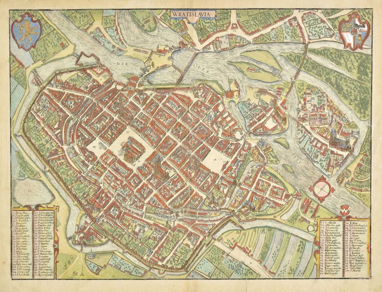 Lot 96 - Poland. Braun (Georg & Hogenberg Franz), Wratislavia, Cologne, circa 1595
