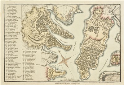 Lot 78 - Malta. Stockdale (J., publisher), A Plan of the City of Malta, 1800