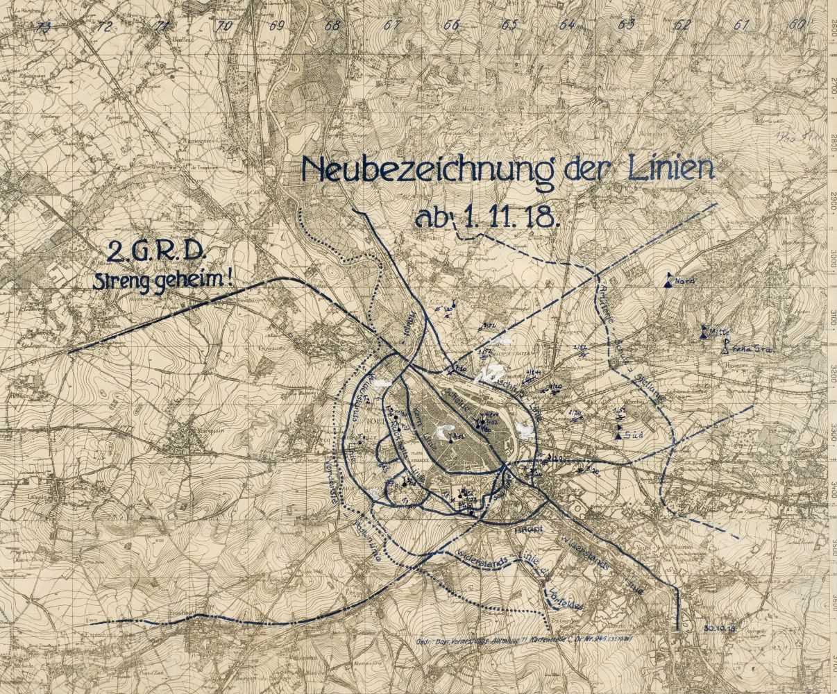 Ww1 Trenches Map