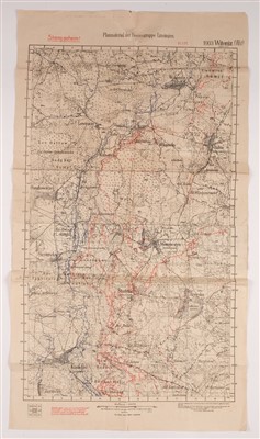 Lot 260 - WWI. Trench Map & Aerial Photographs