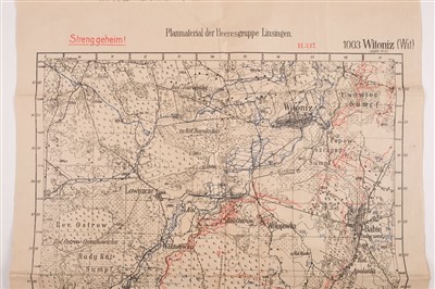 Lot 260 - WWI. Trench Map & Aerial Photographs