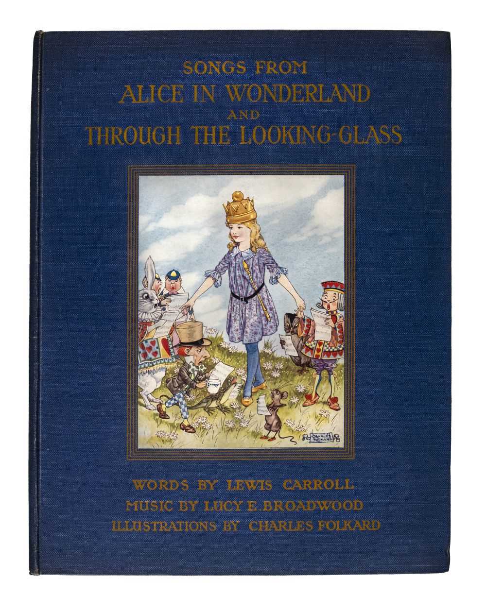 Lot 609 - Dodgson (Charles Lutwidge, 'Lewis Carroll'). Songs from Alice in Wonderland ..., 1921