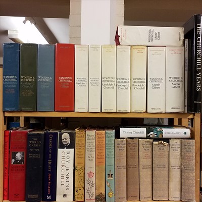 Lot 483 - Churchill (Randolph S.). Winston S. Churchill, 11 volumes, 1st editions, 1966-75