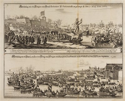 Lot 322 - London. A mixed collection of thirty-nine prints and maps, 18th & 19th century