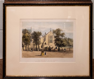 Lot 321 - Lincolns Inn. Dibdin (T. C.), Six lithographs, circa 1830