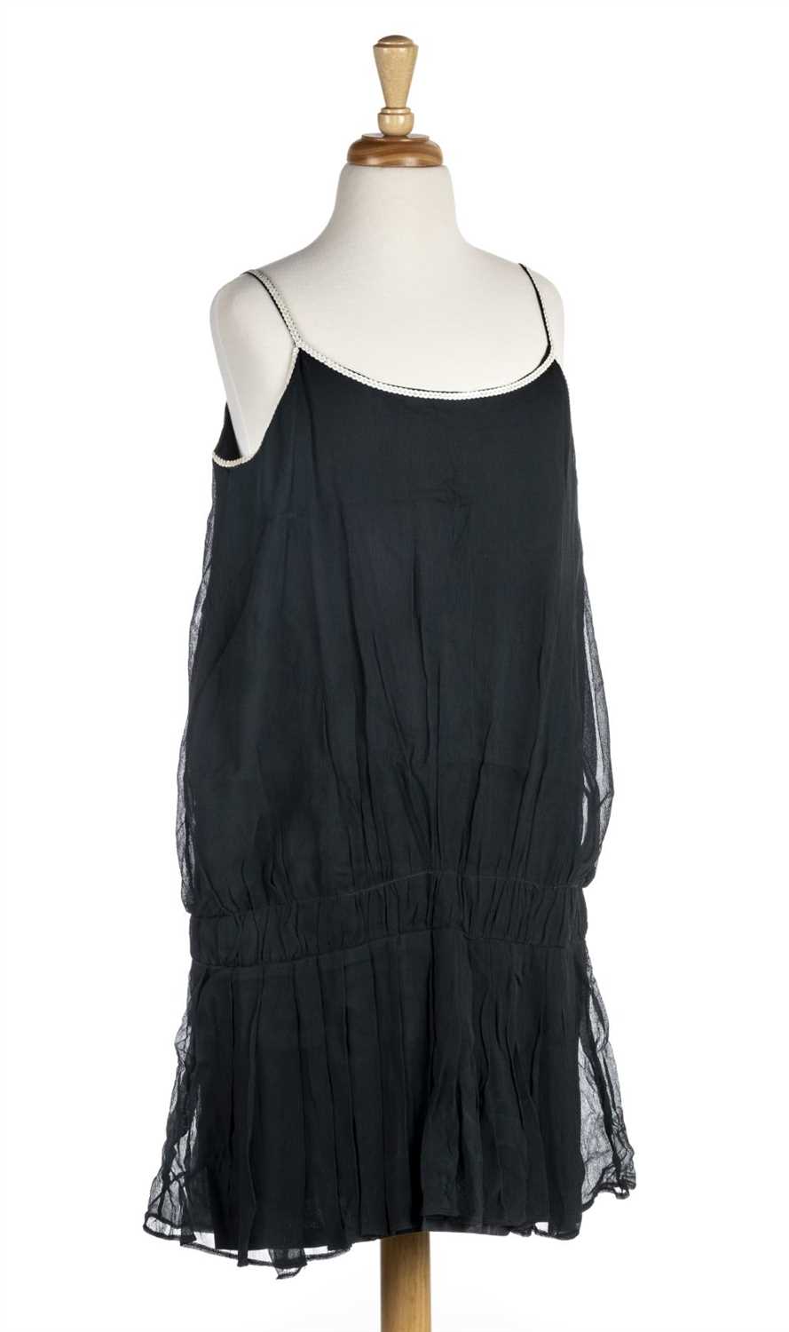 Lot 173 - Mary Quant. A black evening mini-dress, Ginger Group, mid-late 1960s
