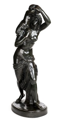 Lot 321 - Clodian (1738-1814). Woman and Satyr, bronze