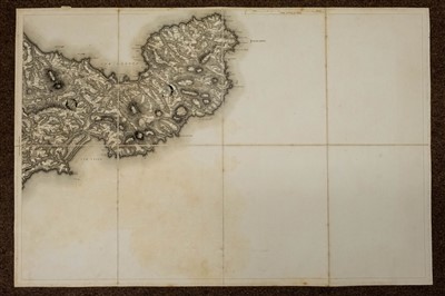 Lot 28 - Cornwall. Mudge (Lt Col.), Ordnance Survey map of Cornwall, 1813