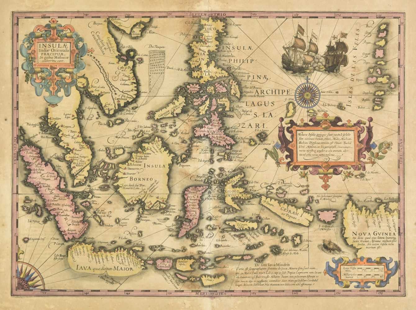 Lot 36 - East Indies. Hondius (Jodocus), Insulae Indiae Orientalis..., circa 1607