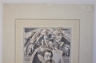 Lot 253 - Sadeler (Aegidius, 1570-1629). Portrait of Johann Matthaus Wackenfels von Jungfrauendorf, c. 1614