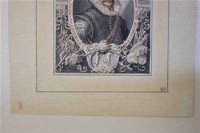 Lot 253 - Sadeler (Aegidius, 1570-1629). Portrait of Johann Matthaus Wackenfels von Jungfrauendorf, c. 1614
