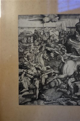 Lot 238 - Dente (Marco, 1486/1500-1527). Battle Scene, circa 1520