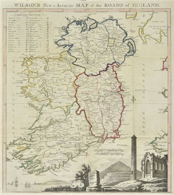 Lot 199 - Wilson (William). Post-Chaise Companion: or travellers Directory through Ireland, 1786