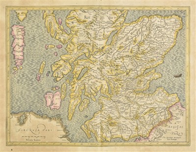 Lot 108 - Scotland. A collection of thirty maps and prints, 17th - 19th century