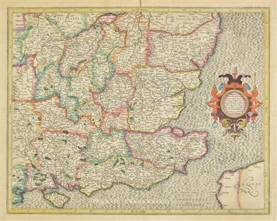 Lot 39 - England & Wales. A mixed collection of forty-four maps, 17th - 19th century