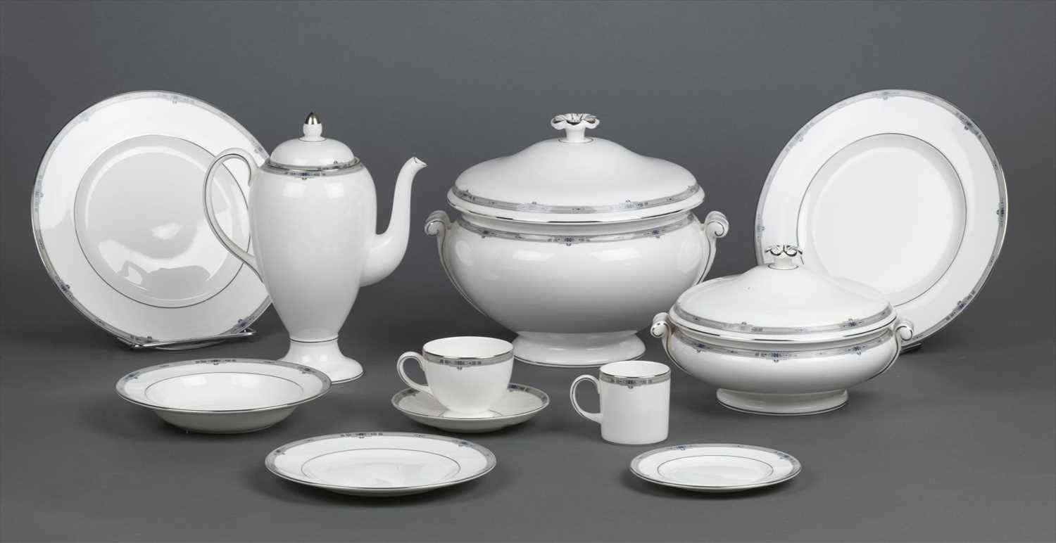 Lot 1 - Wedgwood. A part Wedgwood 'Amherst' pattern dinner service