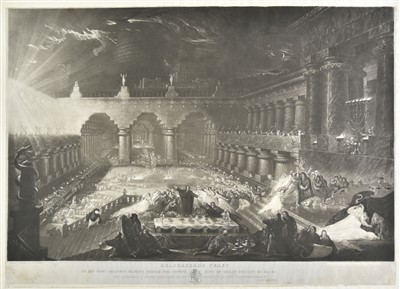 Lot 440 - Martin (John, 1789-1854) Belshazzar's Feast, 1826